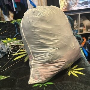 Trash bag full of scrubs!